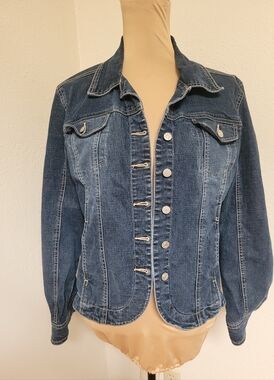 AMI Blue Denim Jacket - Women's Jean Coat